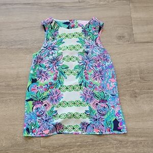 Lilly Pulitzer Multicolor Floral 100% Silk Tank Top Size XS